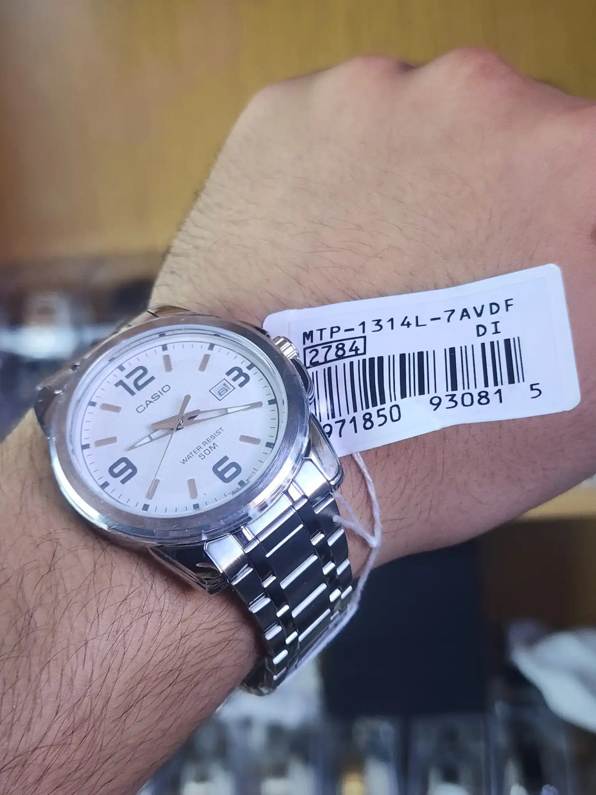 Casio mtp 1314 white dial