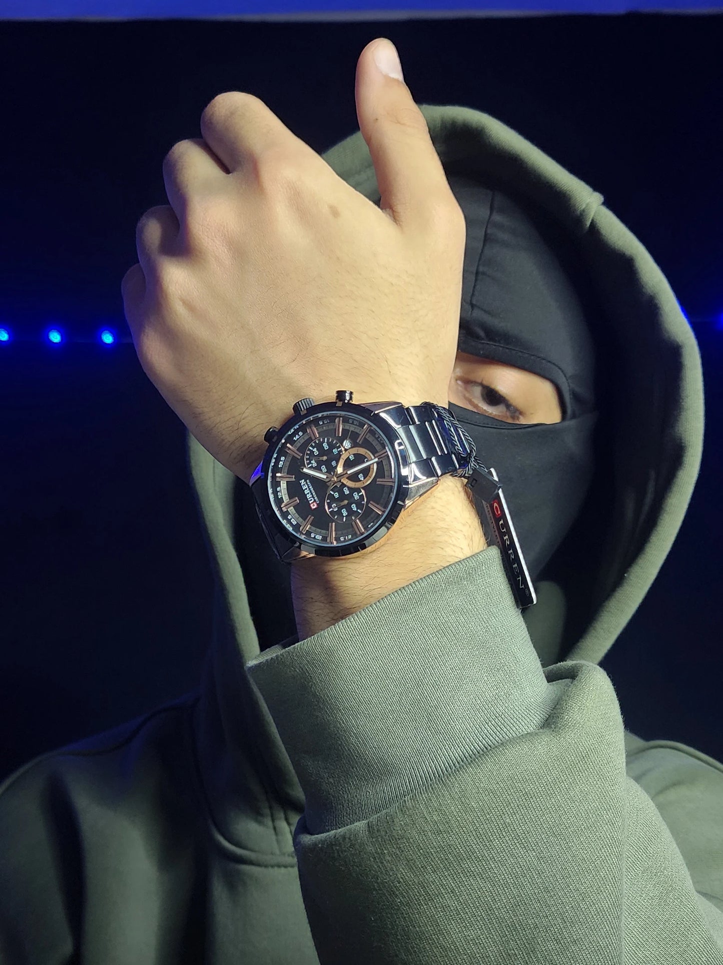 curren black and blue
