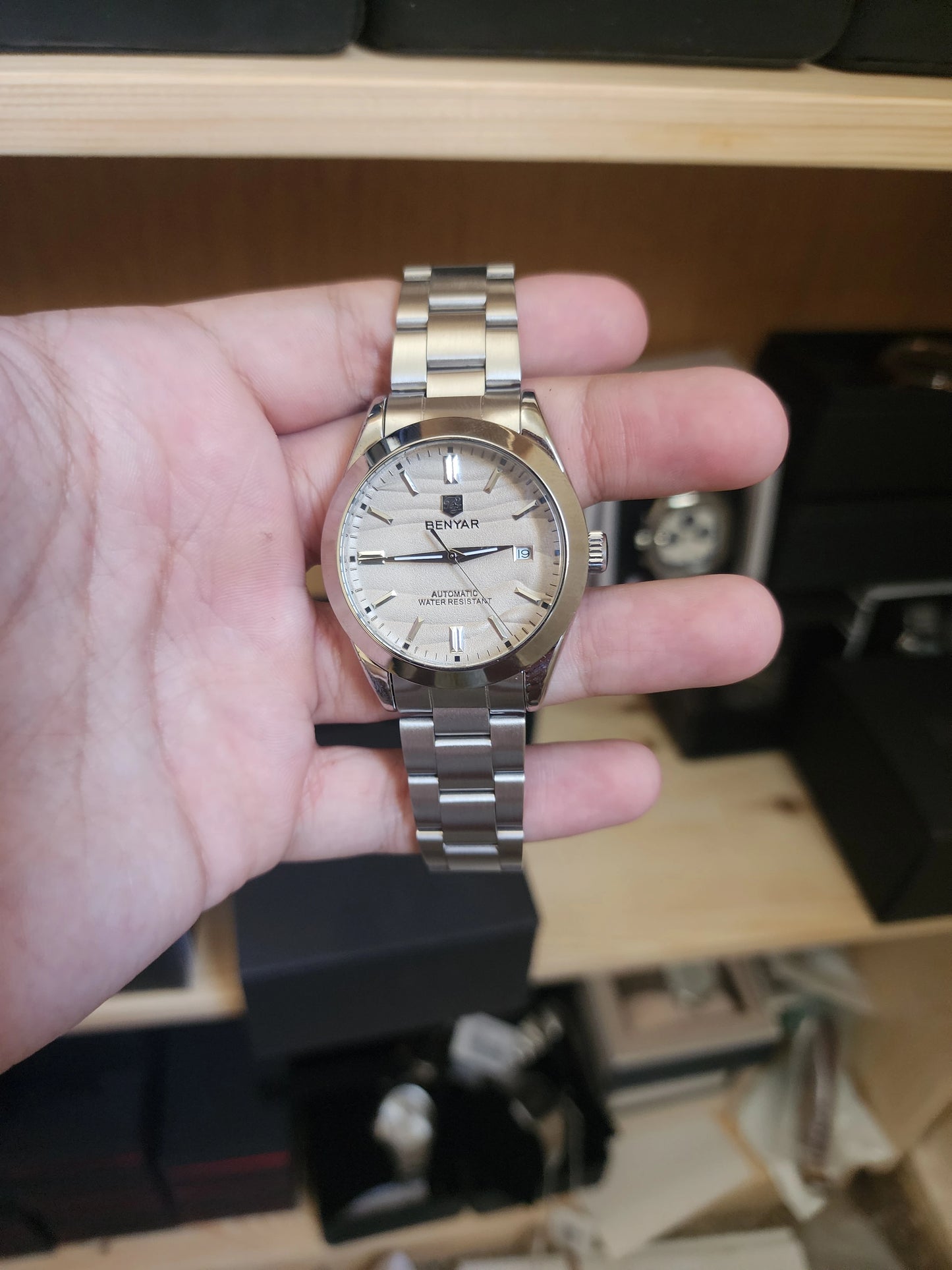 Benyar automatic beige desert