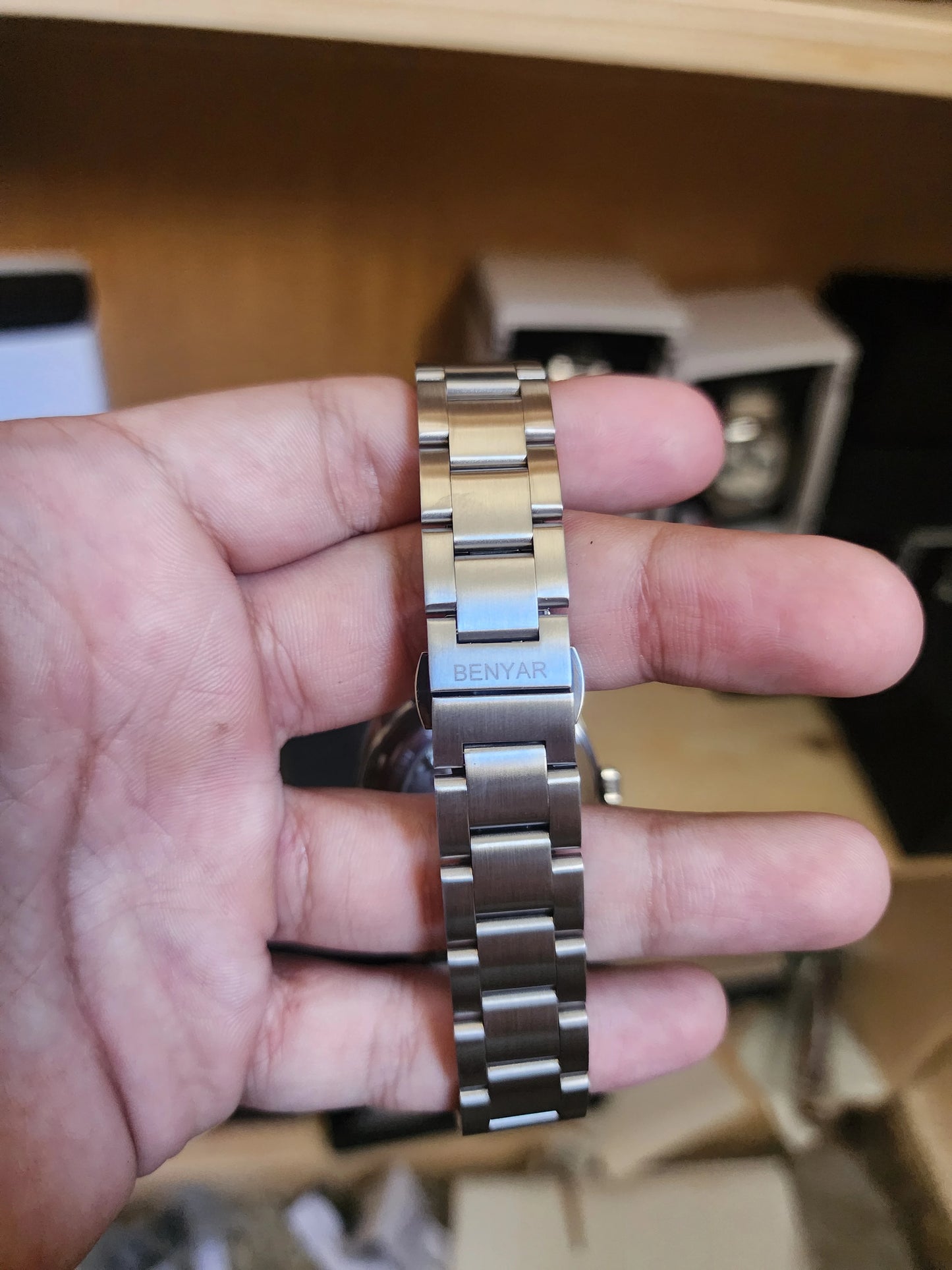 Benyar automatic beige desert