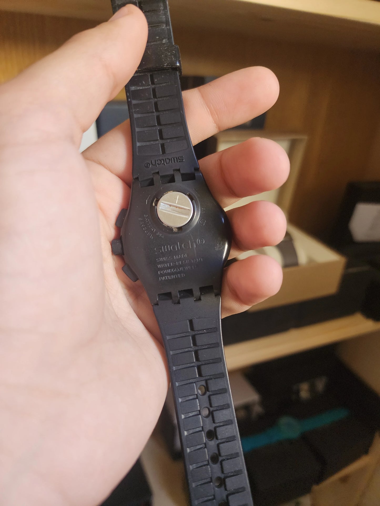 Swatch acid full black