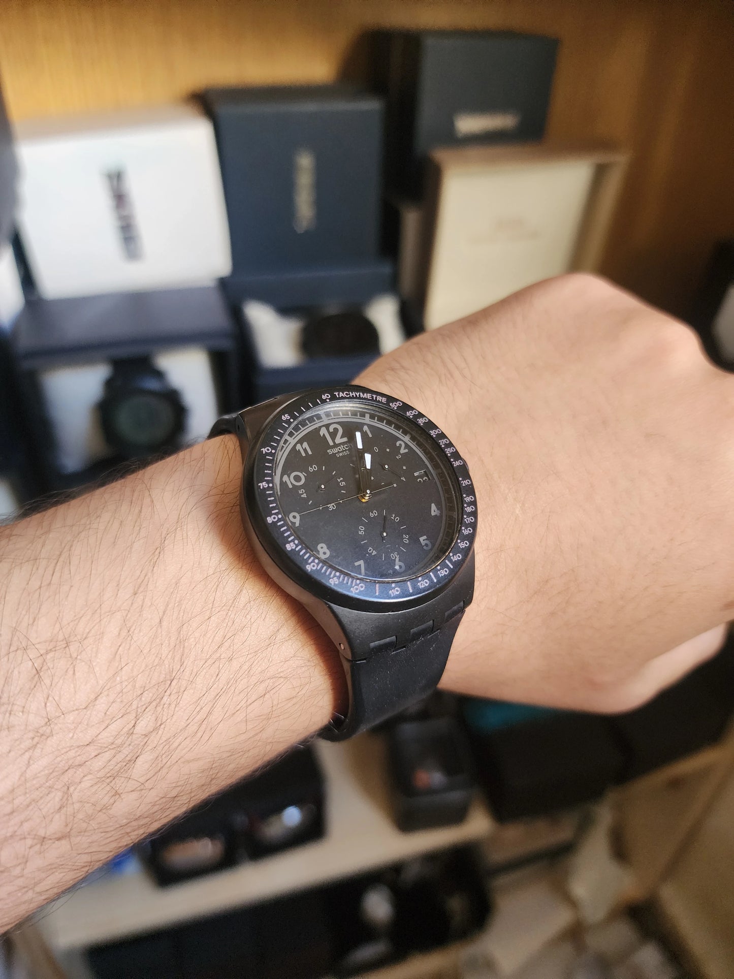 Swatch acid full black