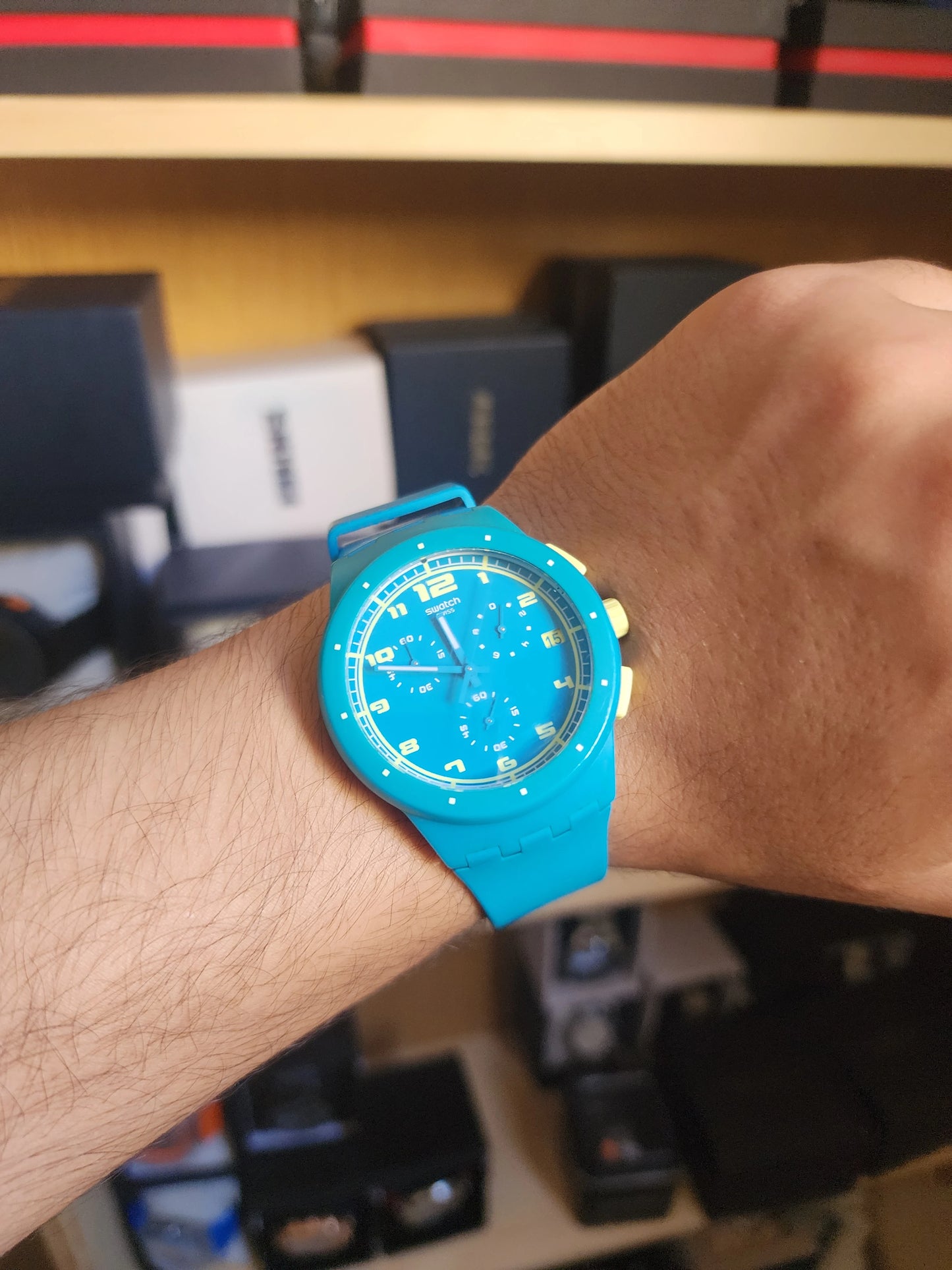 Swatch acid light blue