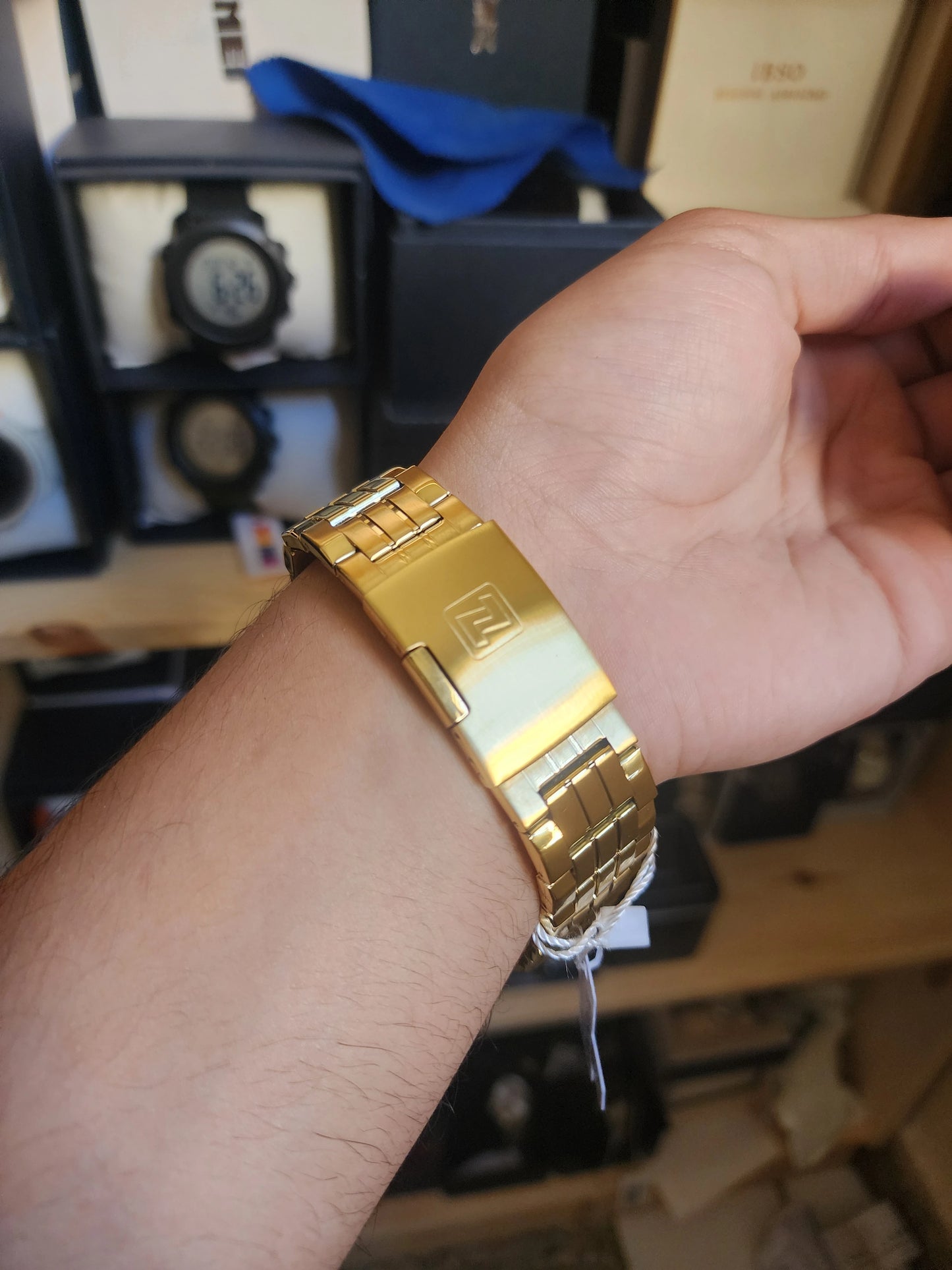 NAVIFORCE full gold double mode