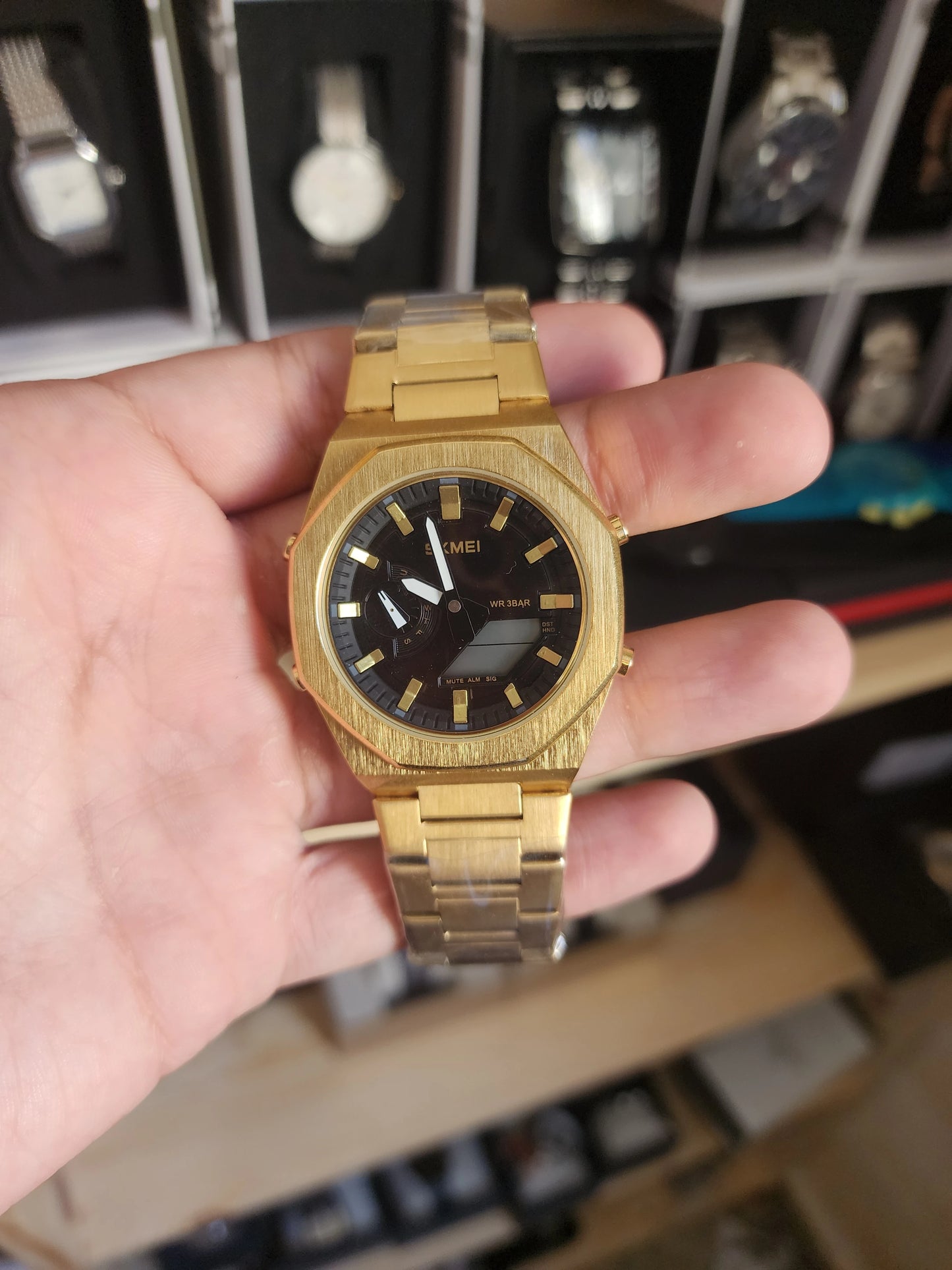 Skmei GA 11 full gold