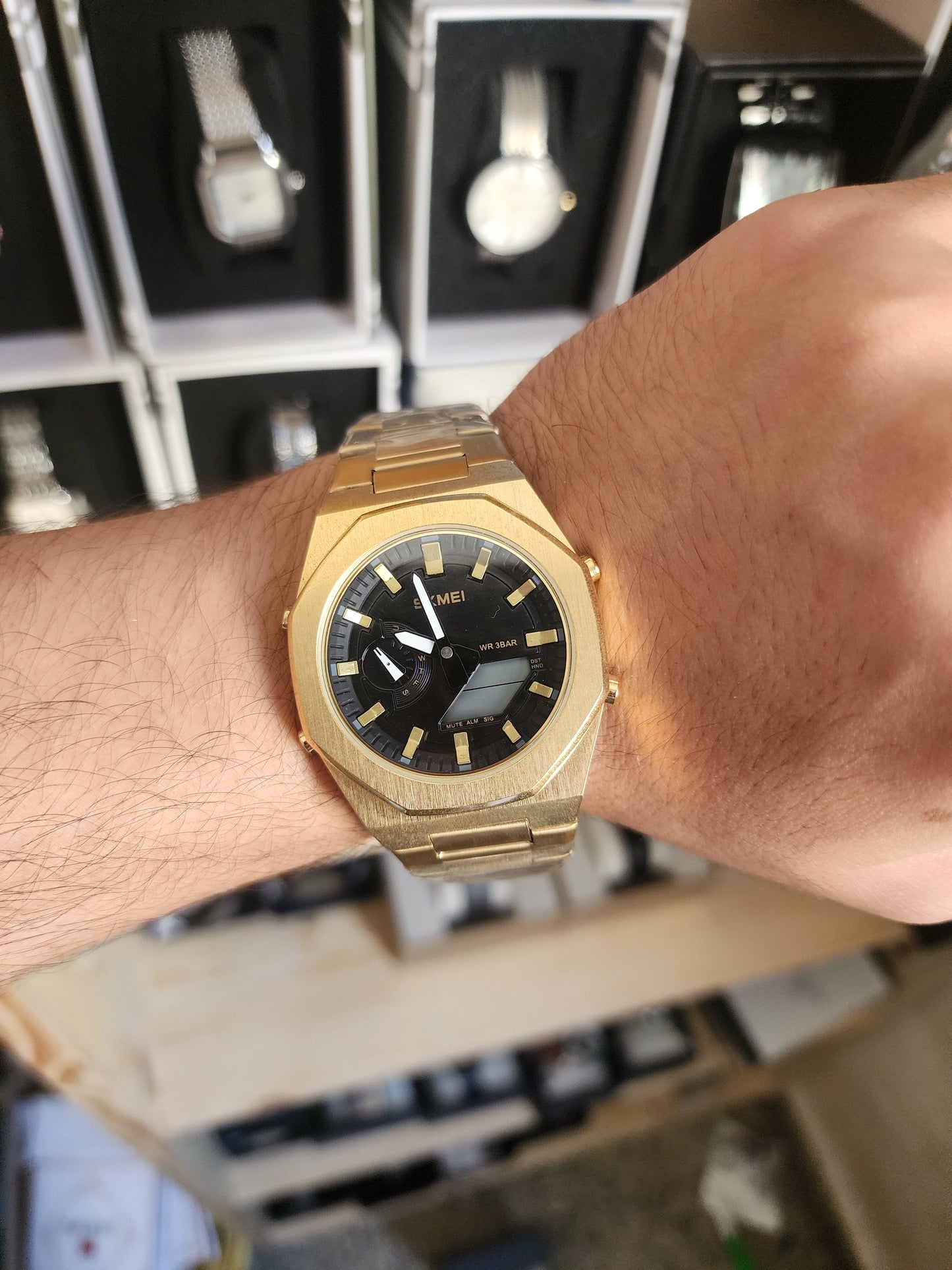 Skmei GA 11 full gold