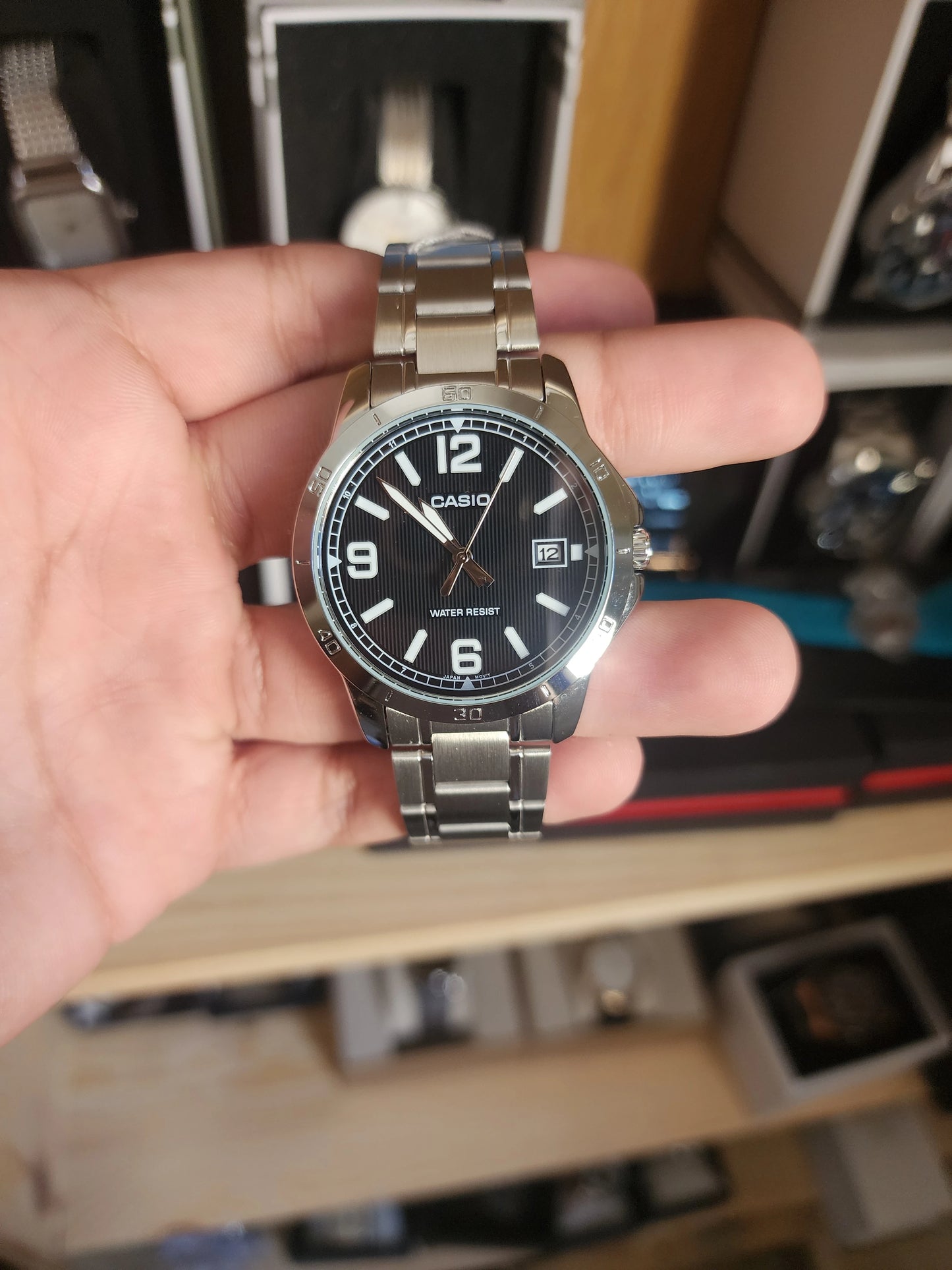 Casio mtp v004 black