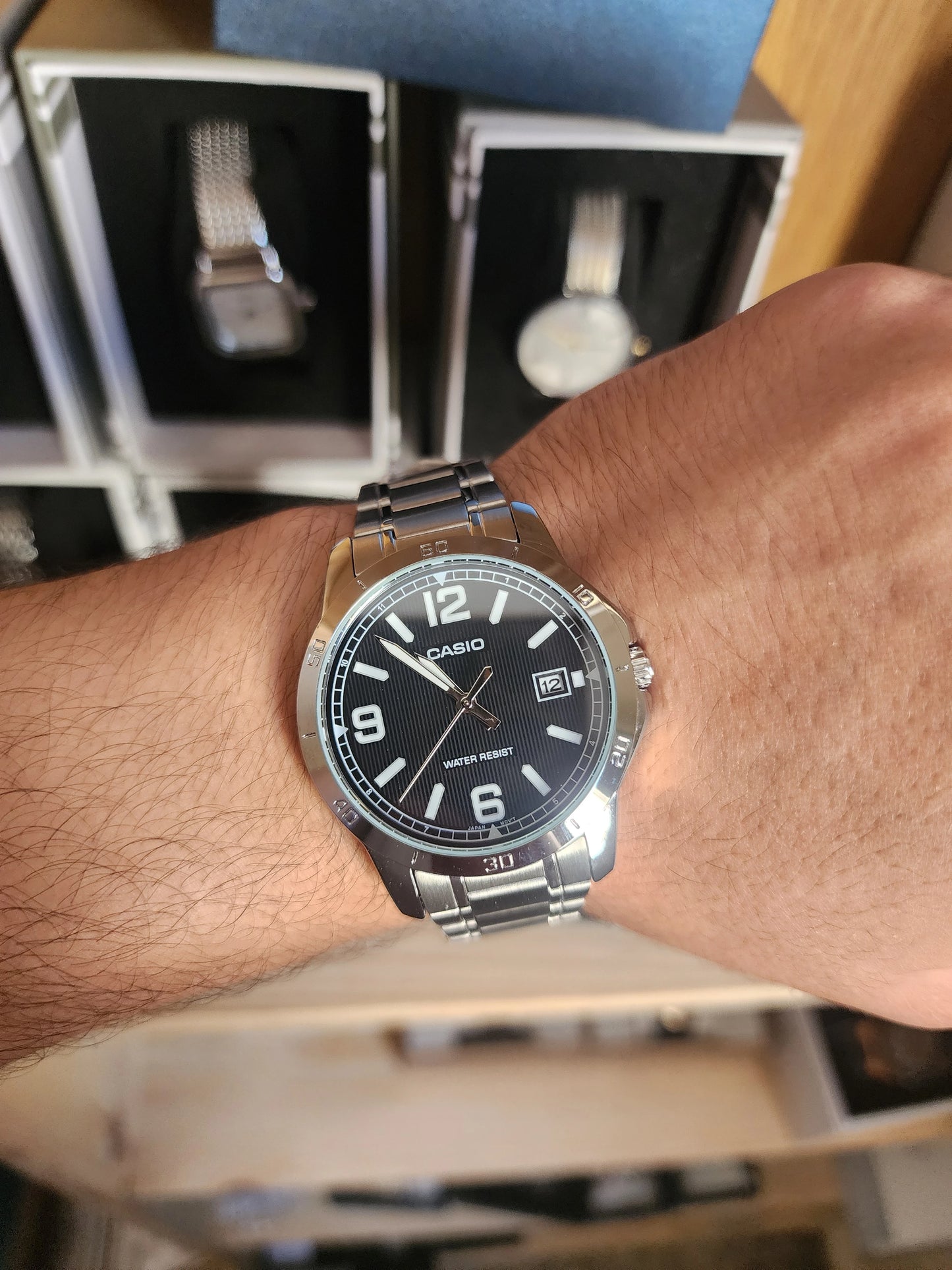 Casio mtp v004 black