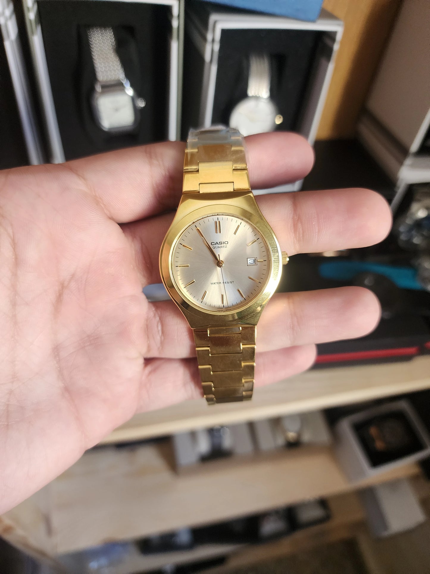 Casio mtp 1170N gold