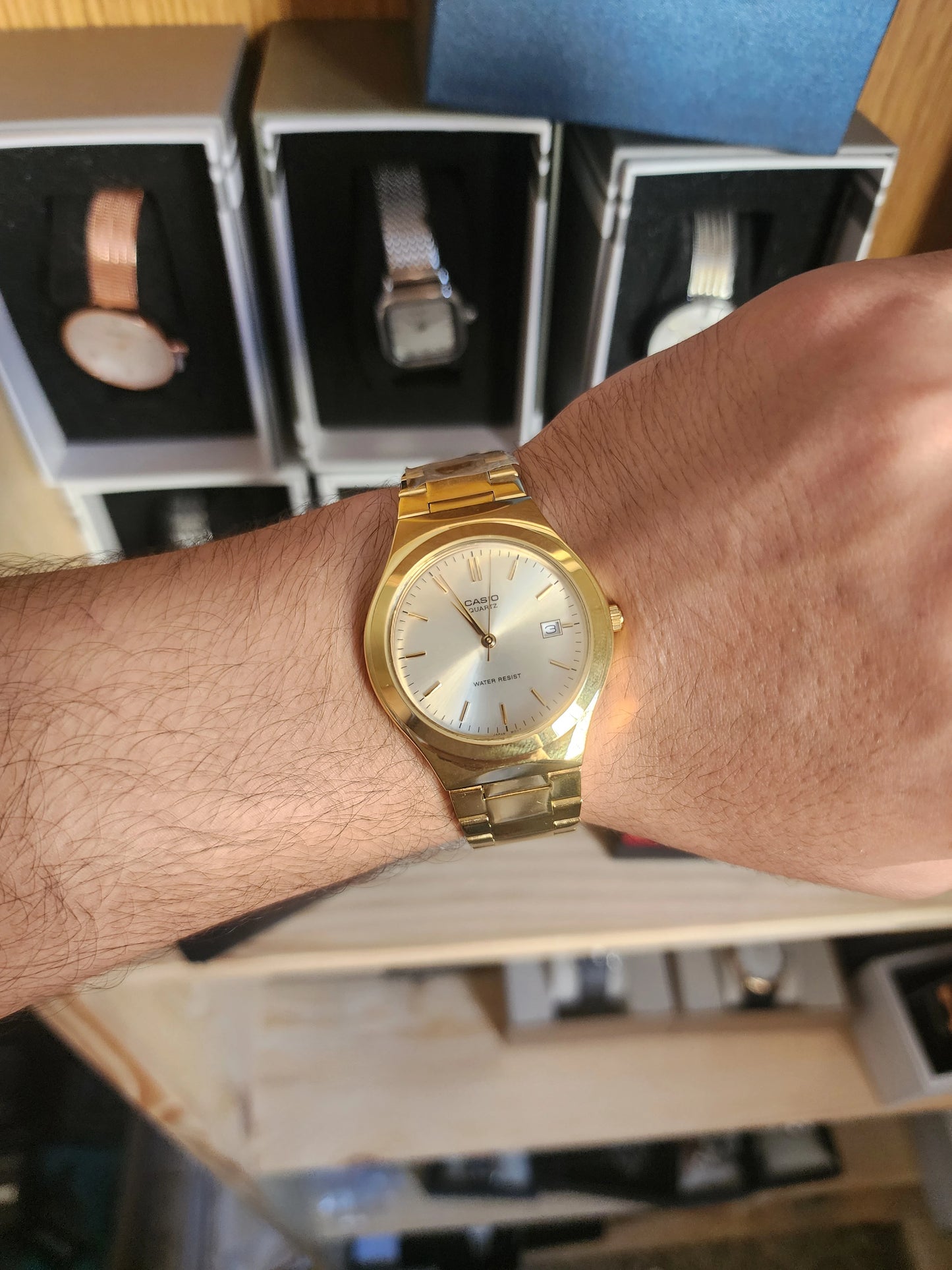 Casio mtp 1170N gold