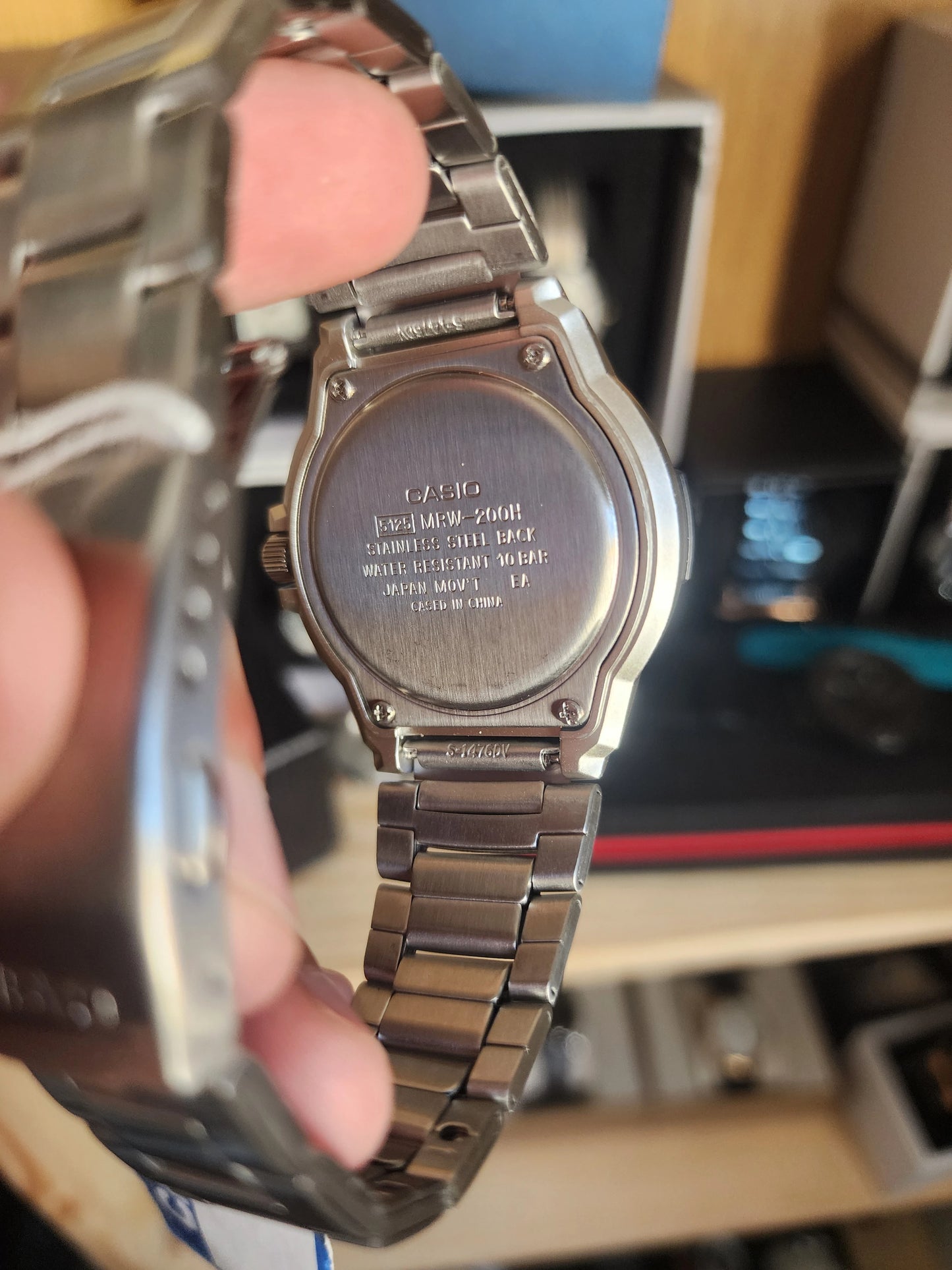 Casio MRW 200HD steel white dial