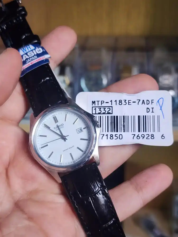 Casio MTP 1183E black vintage bracelet