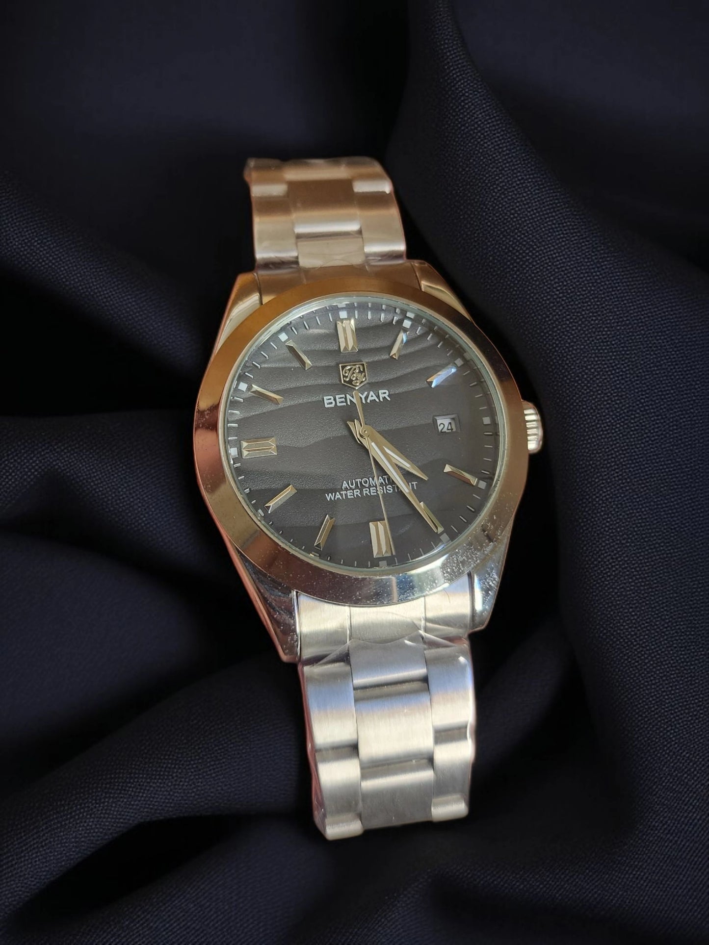 BENYAR automatic black desert dial