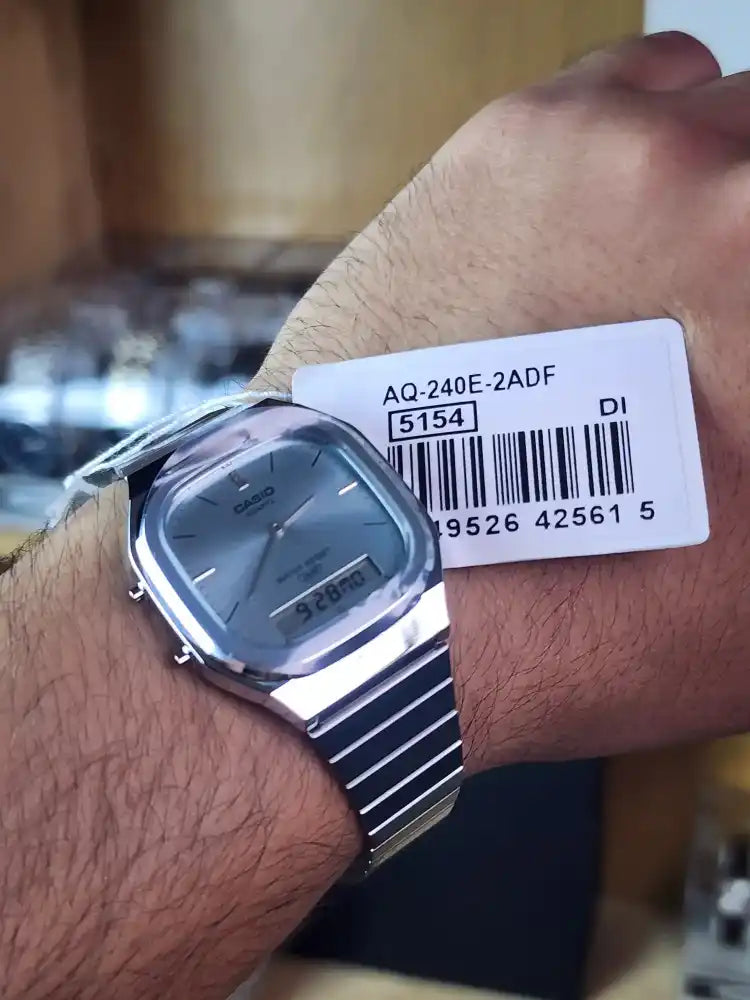 Casio AQ240 ice blue