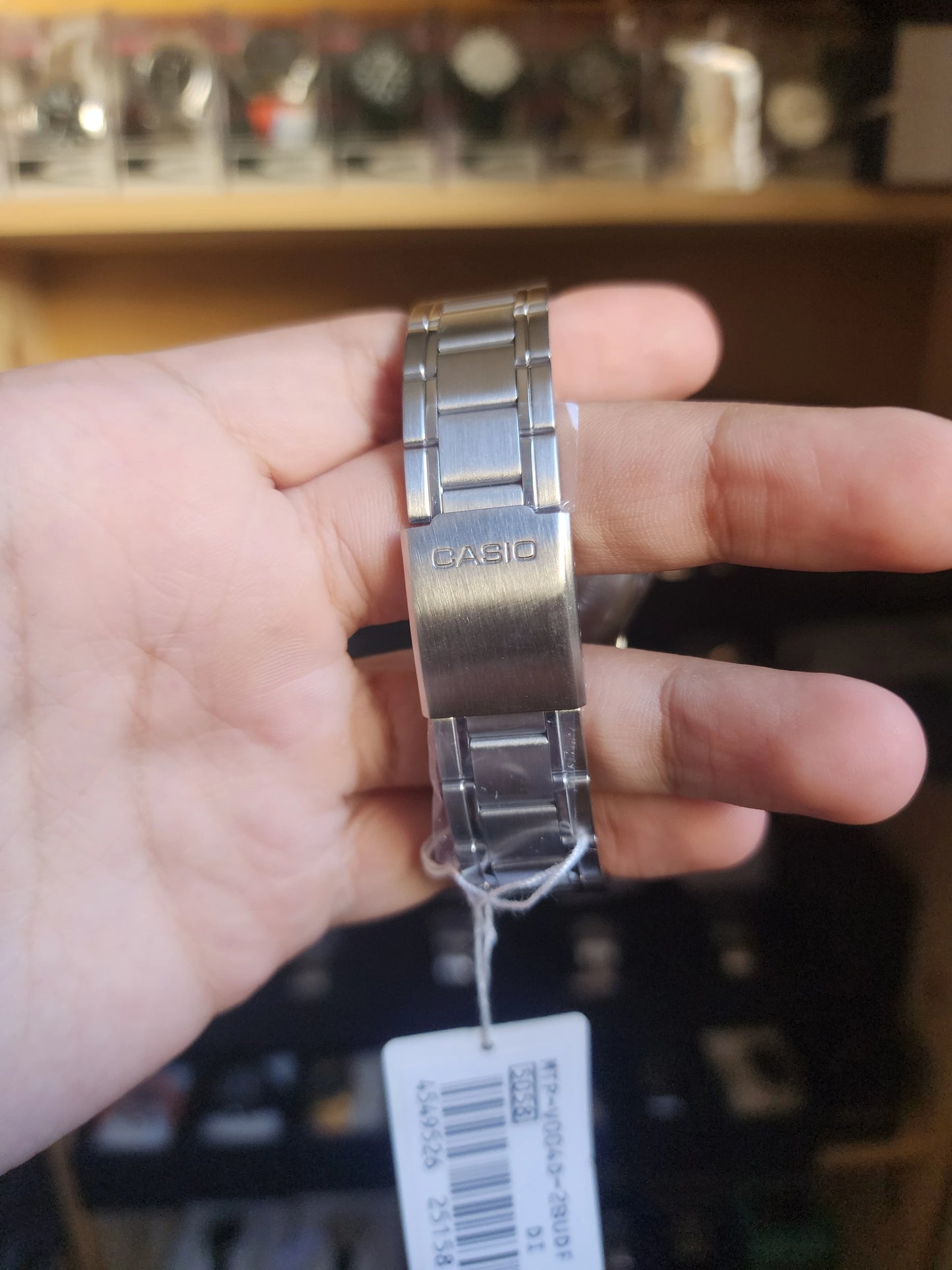 CASIO mtp v004 blue