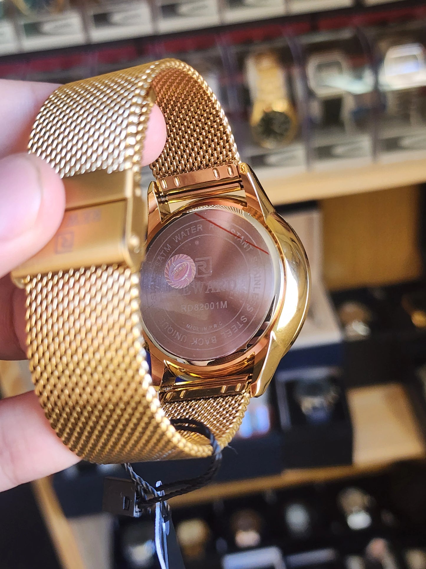 Reward full gold chronograph