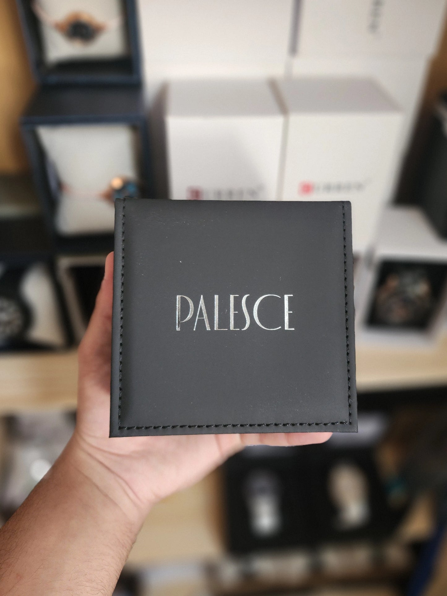 Palesce blue original packaging watch