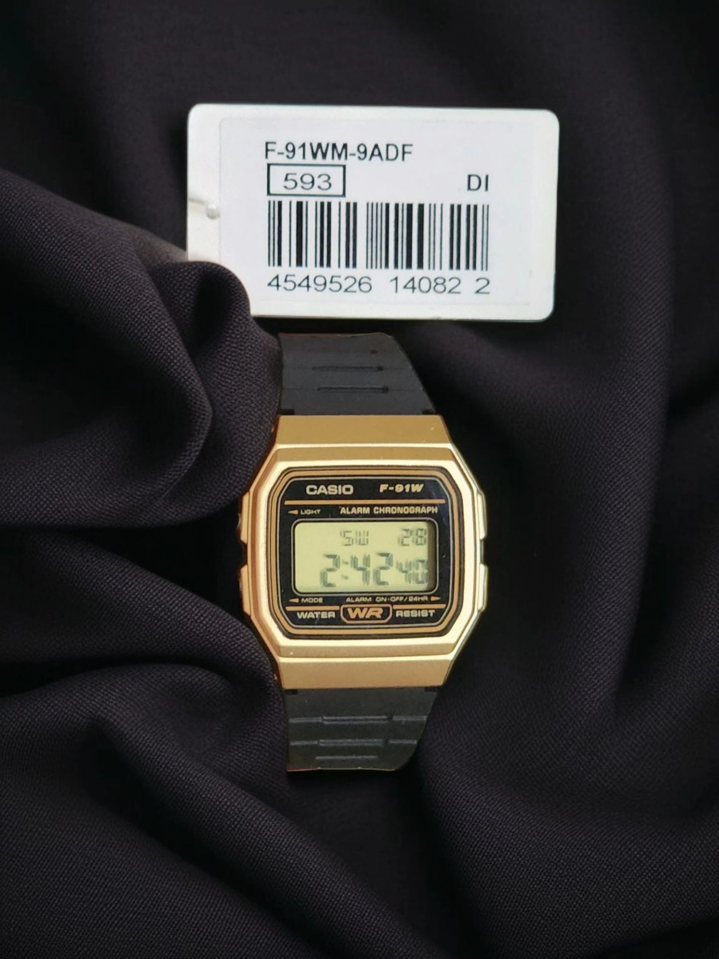 CASIO vintage elctronique silicone strap original