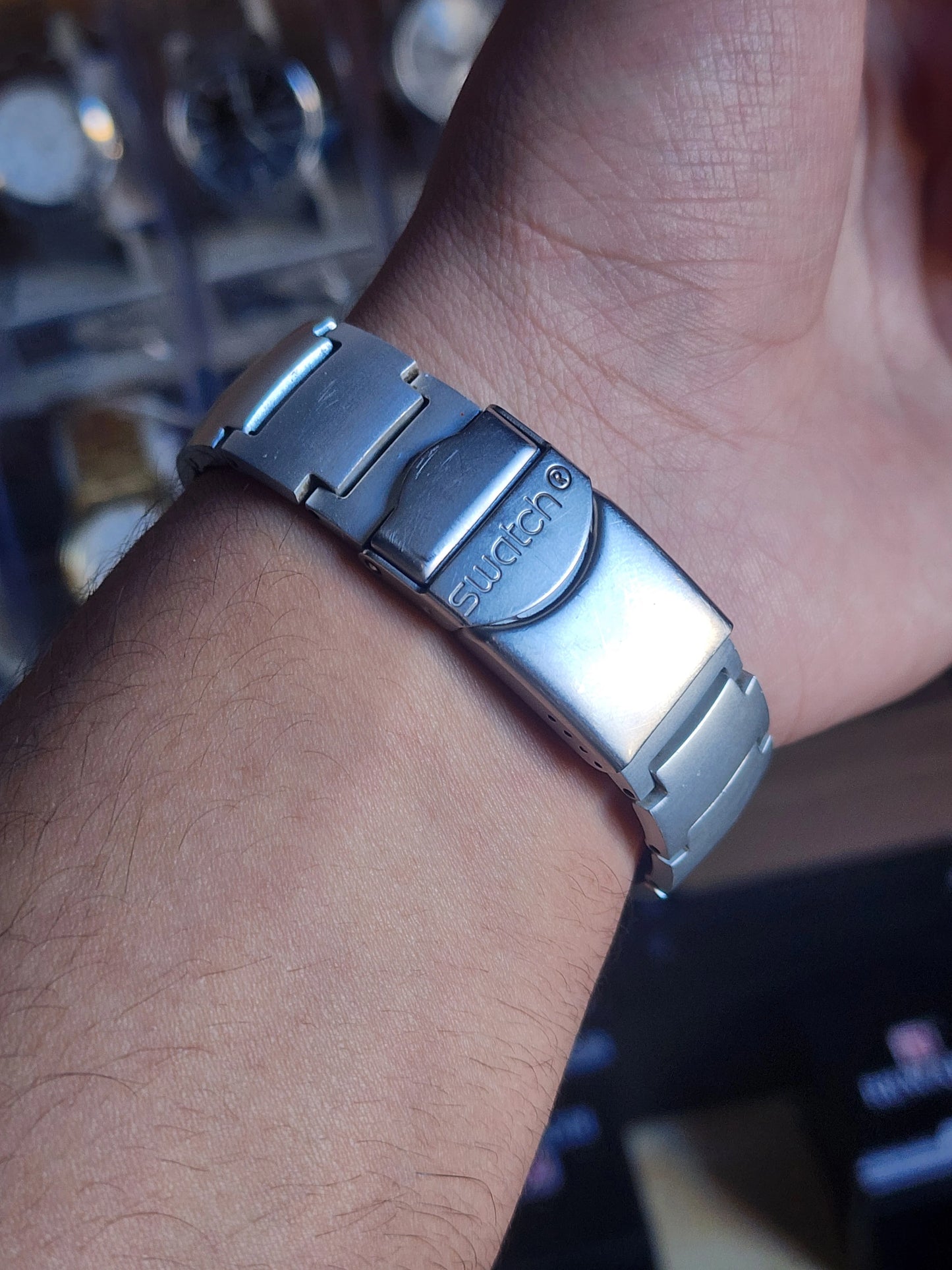 Swatch irony aluminum