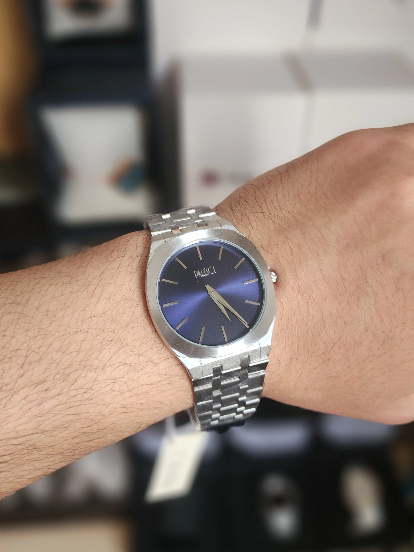 Palesce blue original packaging watch