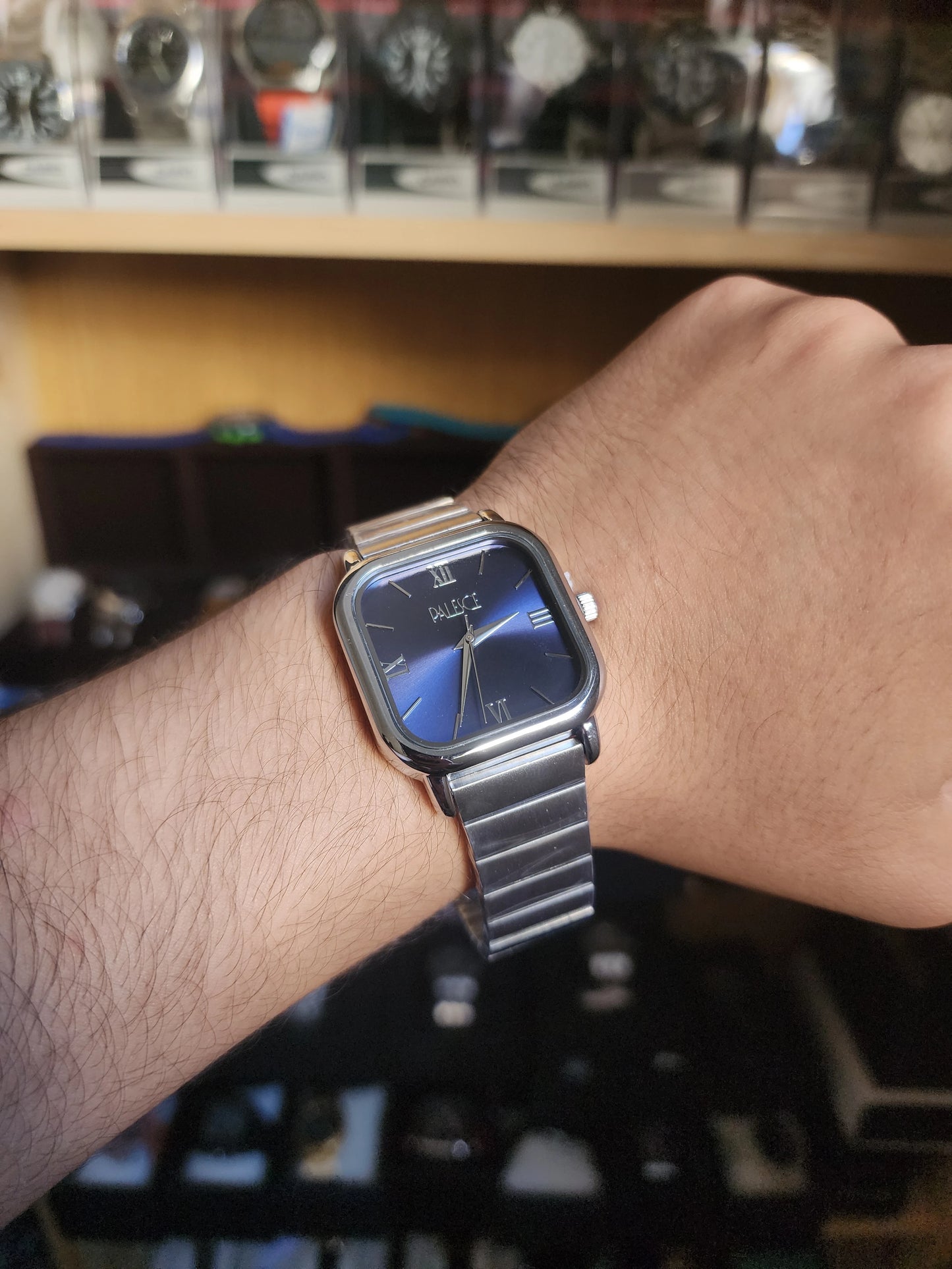 Palesce original blue dial square