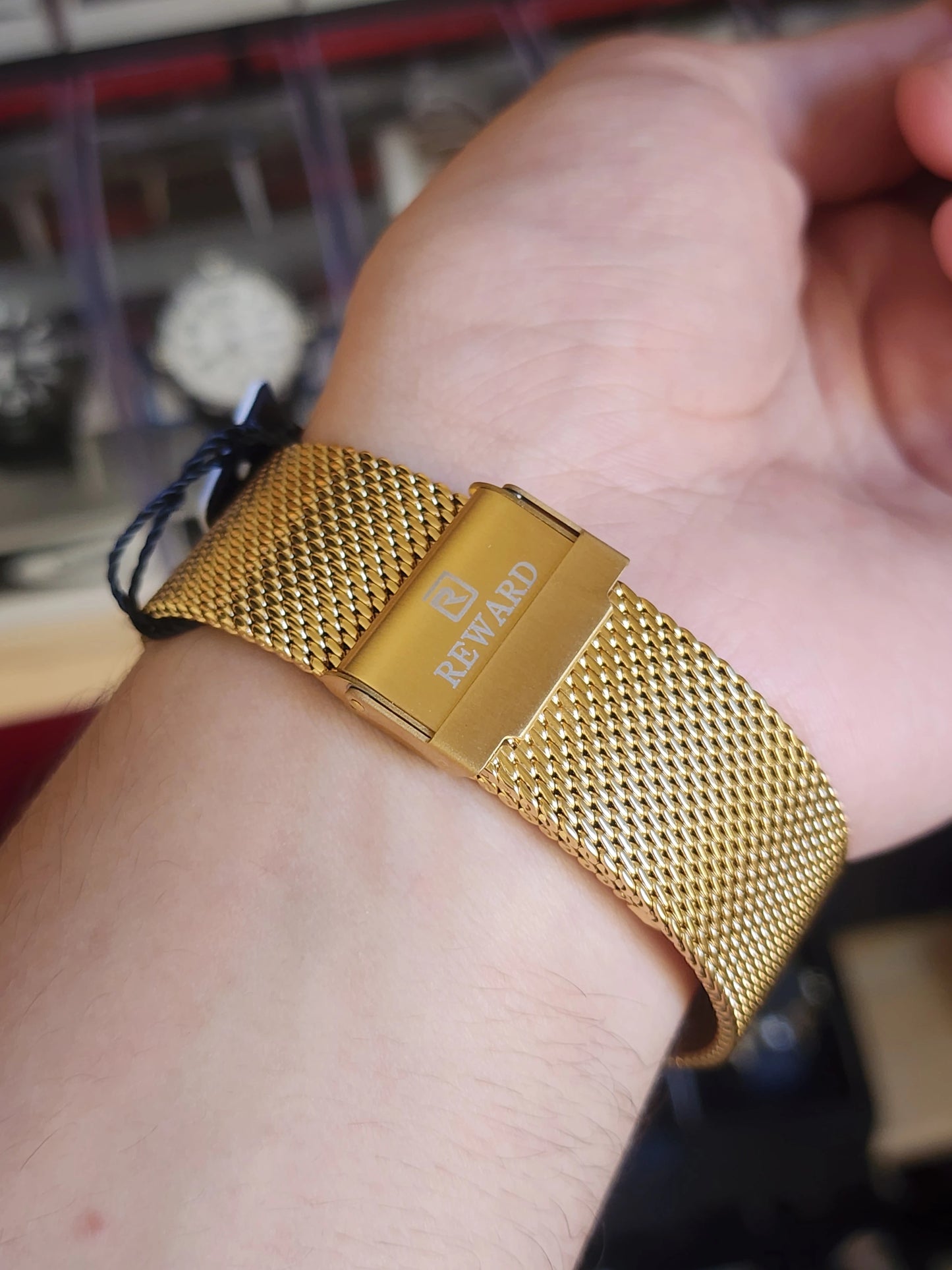 Reward full gold chronograph