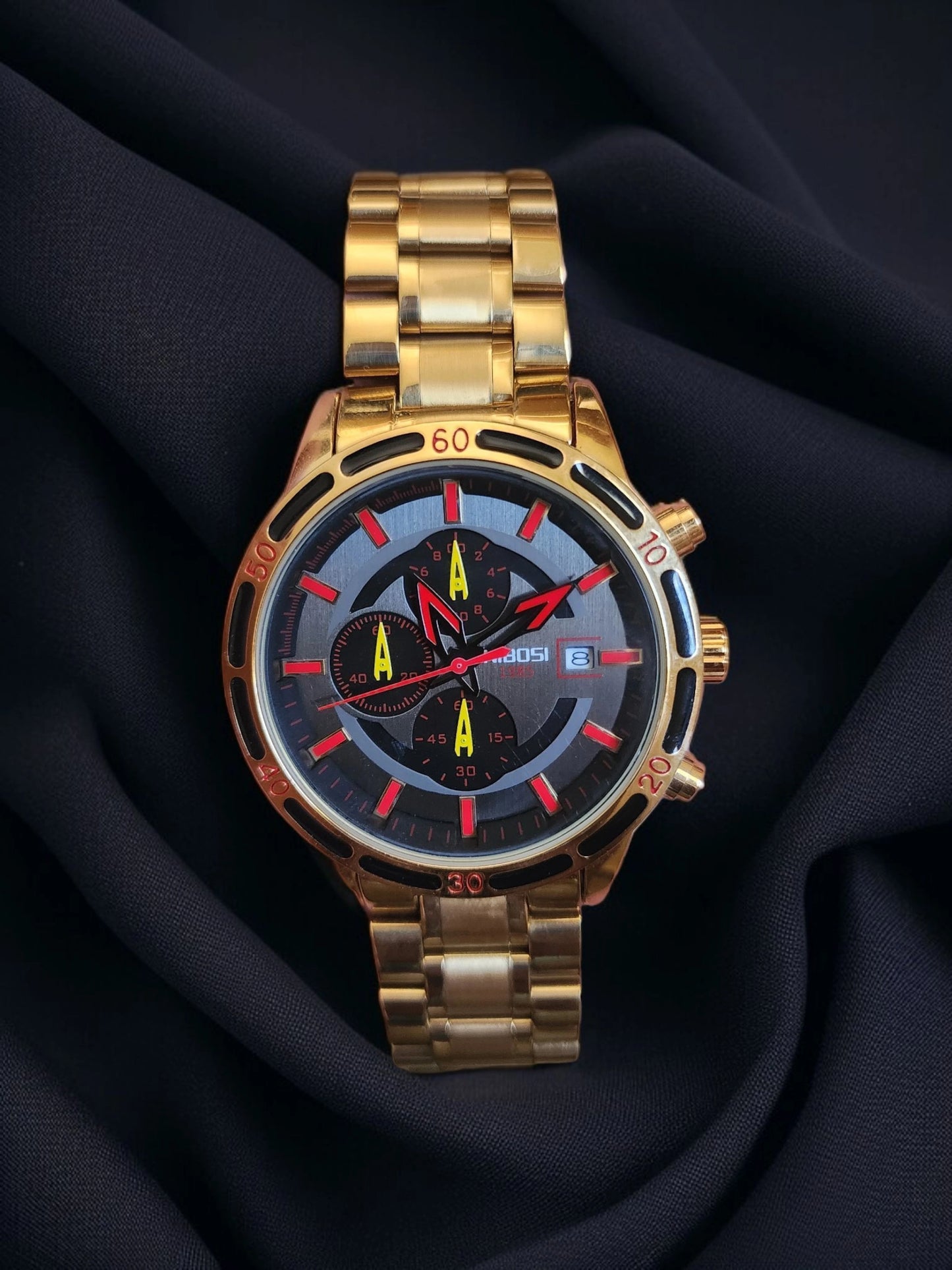 NIBOSI gold red touch