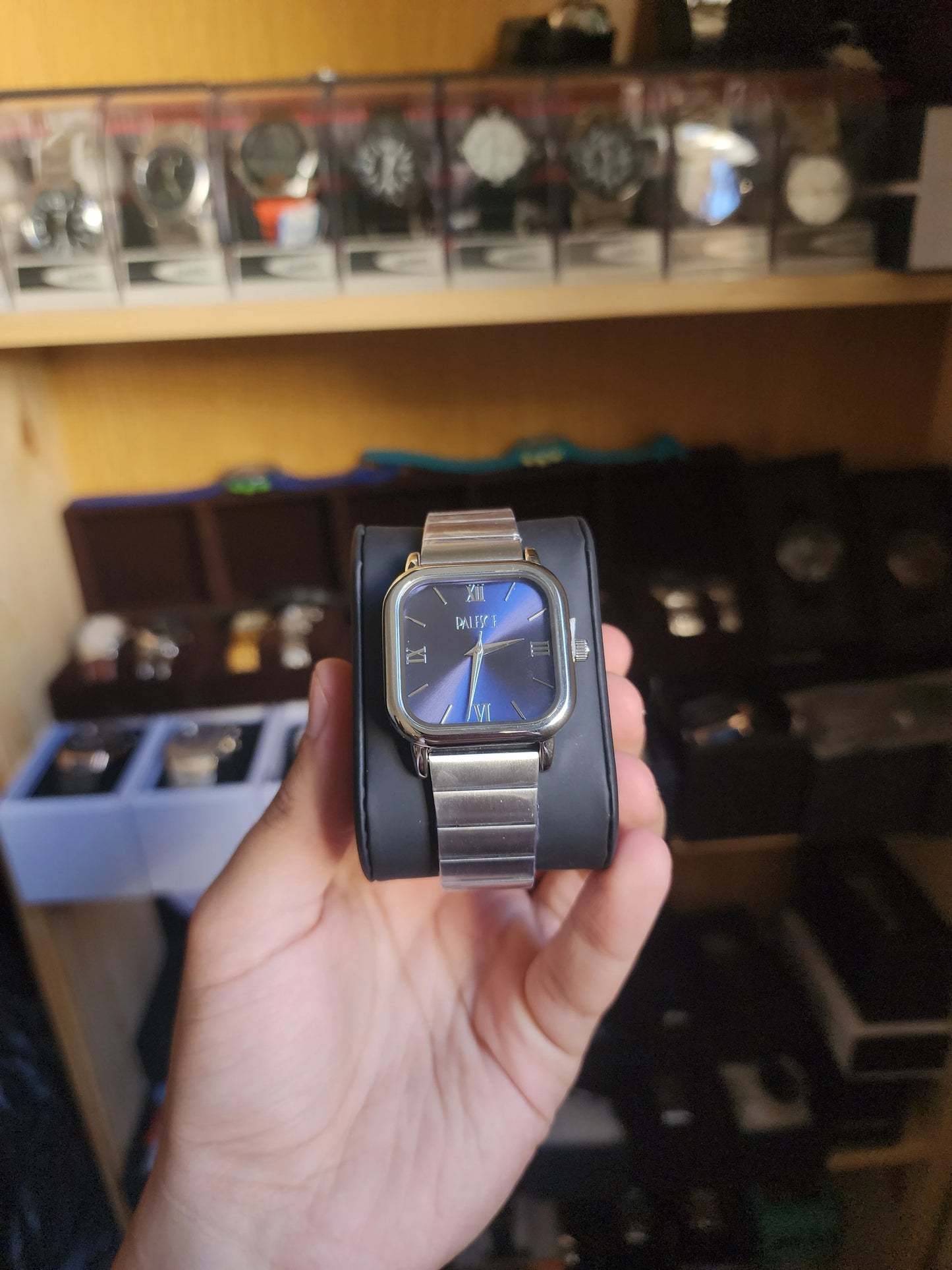 Palesce original blue dial square