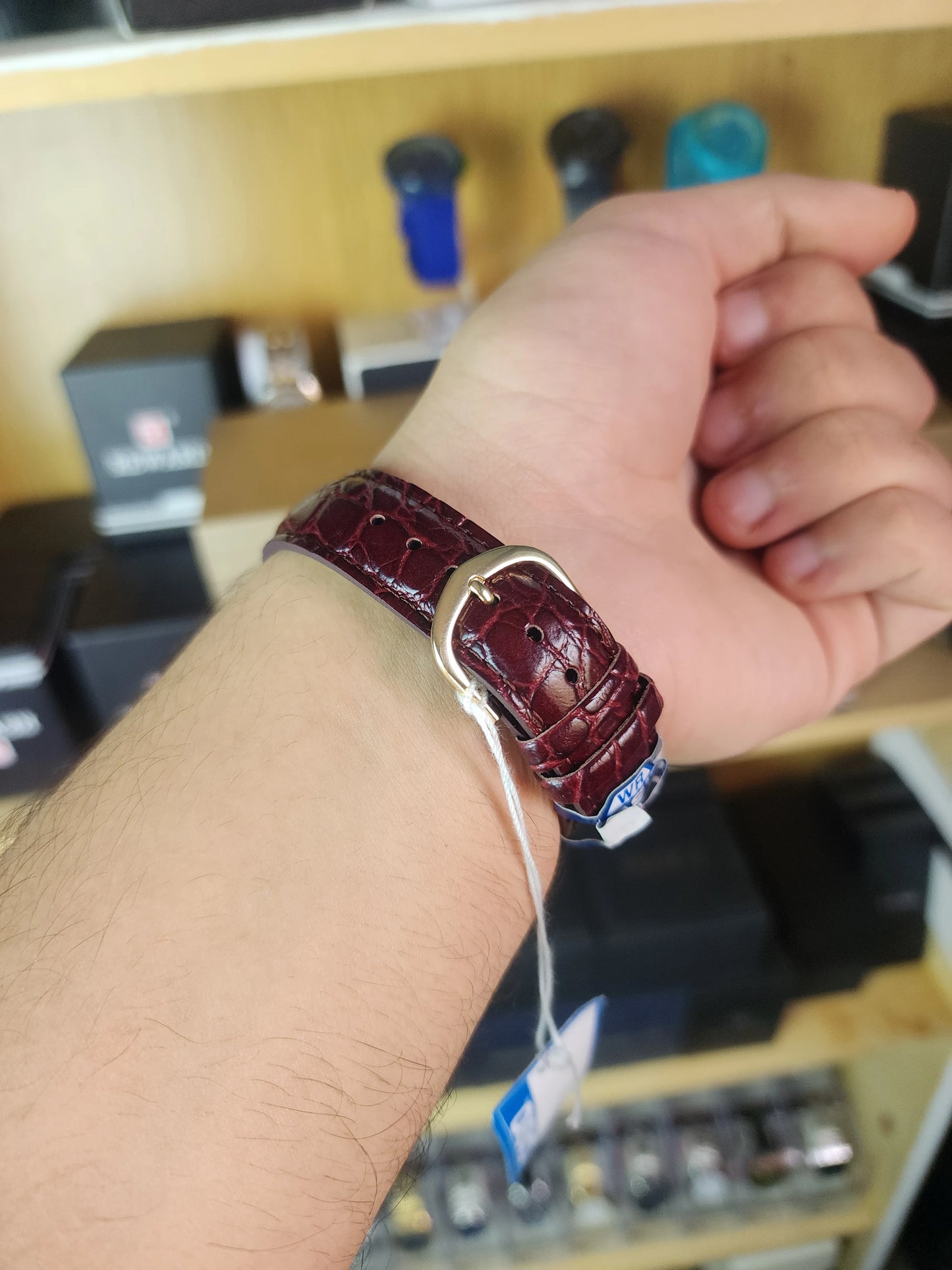Casio MTP 1183Q vintage croco