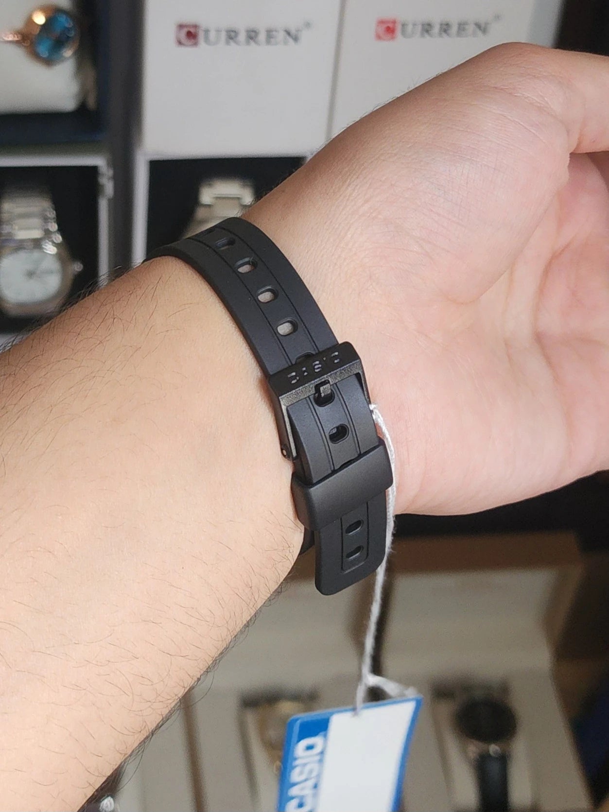 CASIO vintage elctronique silicone strap original