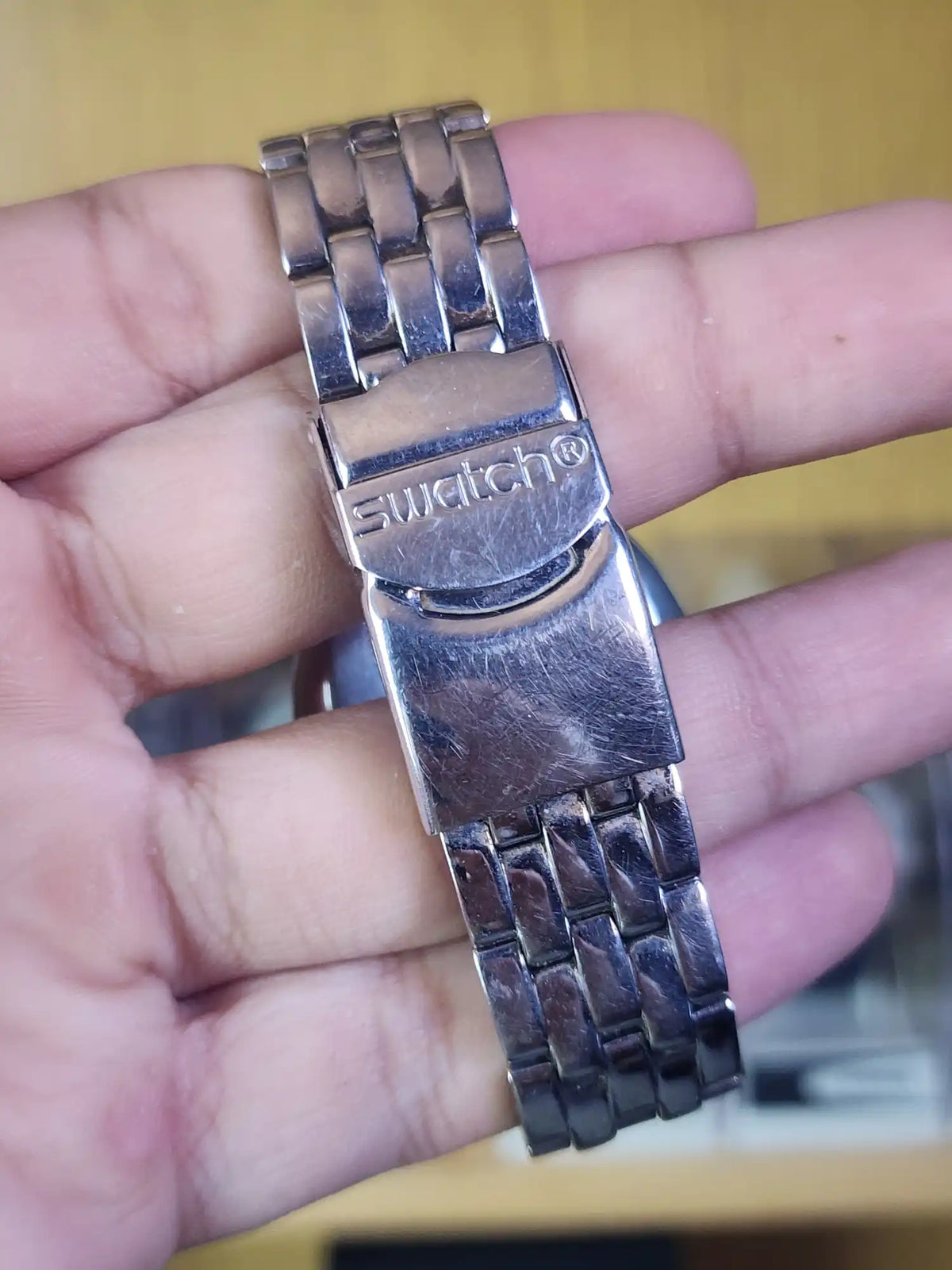 Swatch light bronze dial