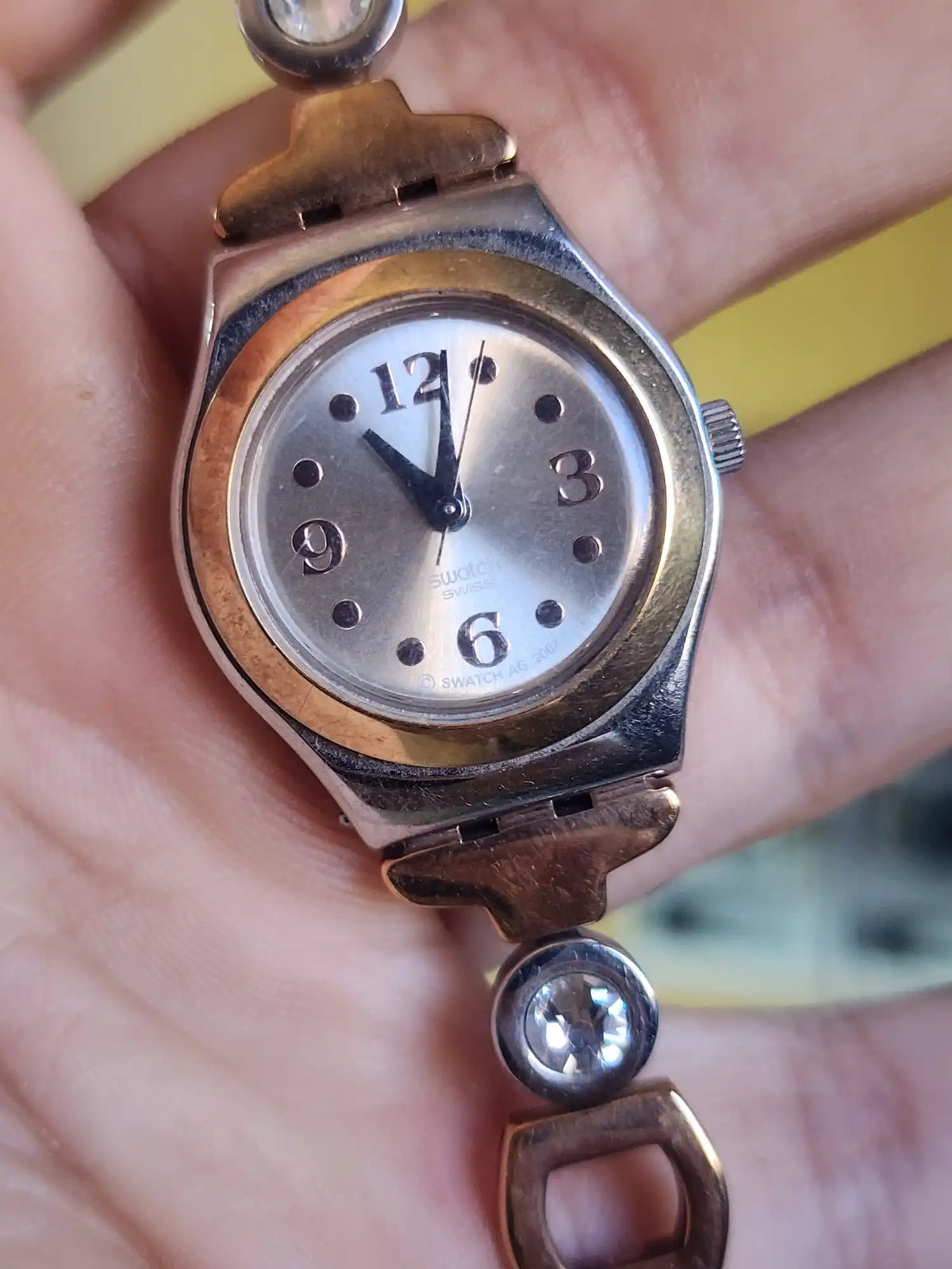 Swatch queen women bronze
