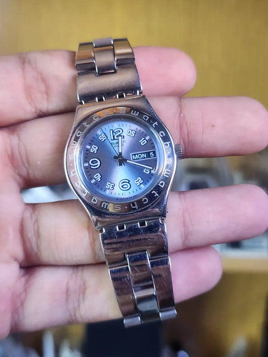 Swatch ice blue women