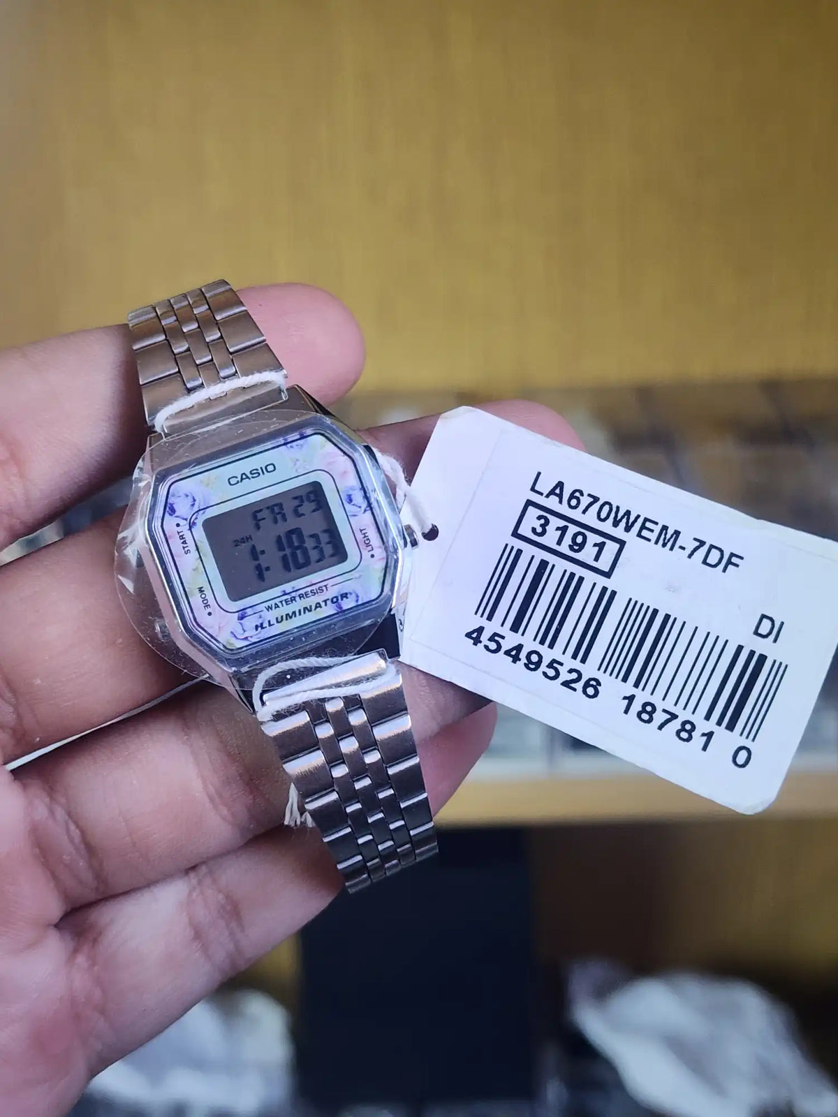 Casio LA680 flower special edition women