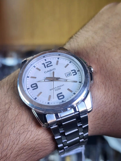Casio mtp 1314 white dial