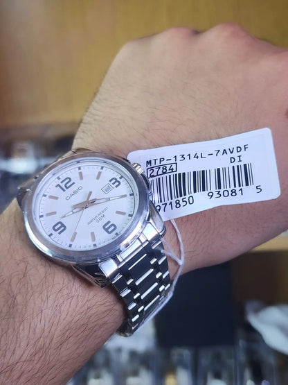 Casio mtp 1314 white dial