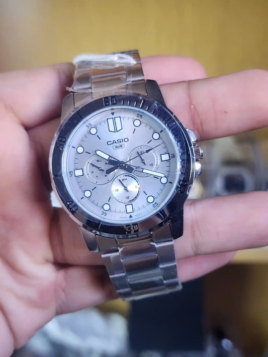 Casio mtp vd300 grey dial