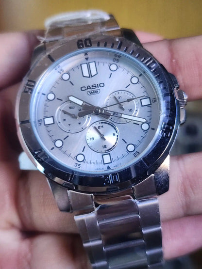 Casio mtp vd300 grey dial