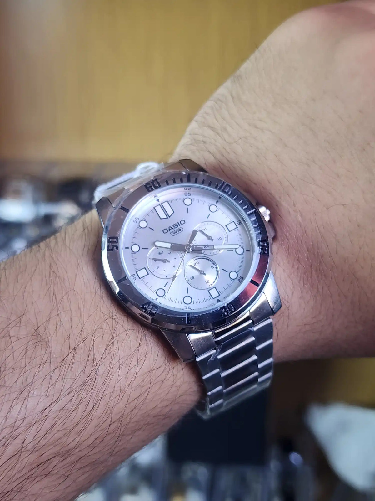 Casio mtp vd300 grey dial