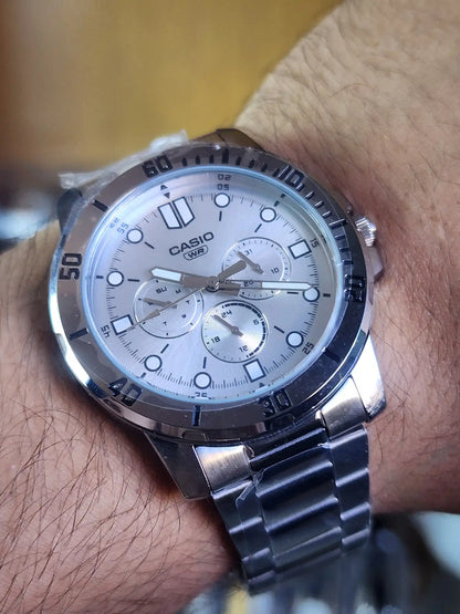 Casio mtp vd300 grey dial