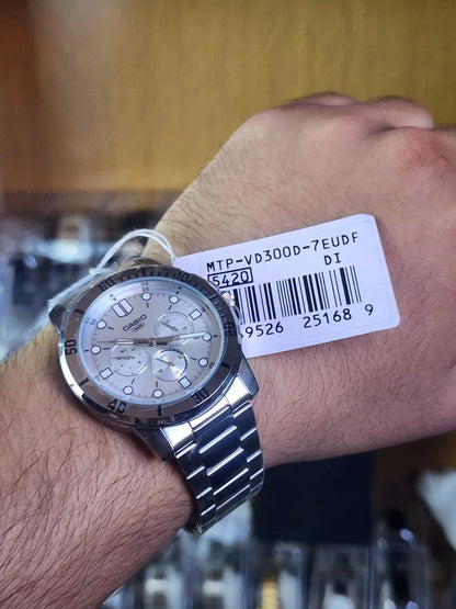 Casio mtp vd300 grey dial