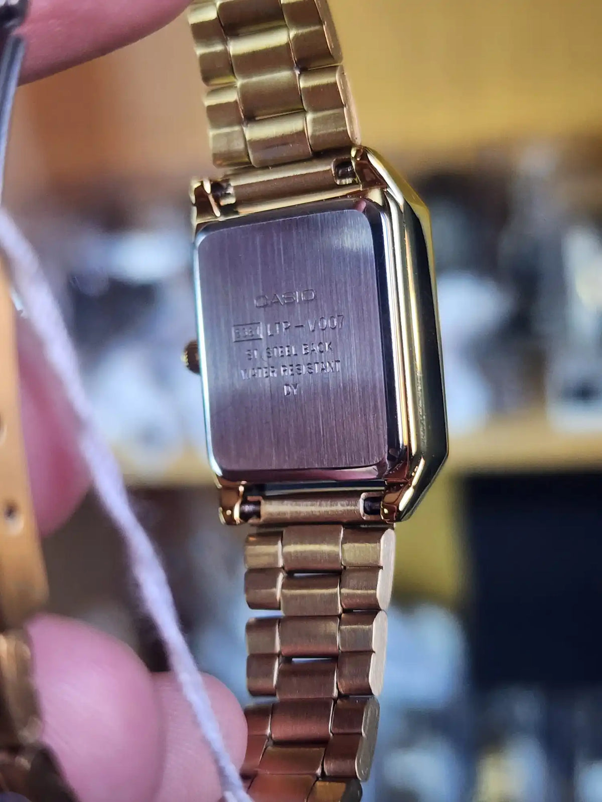 Casio ltp v007 gold women