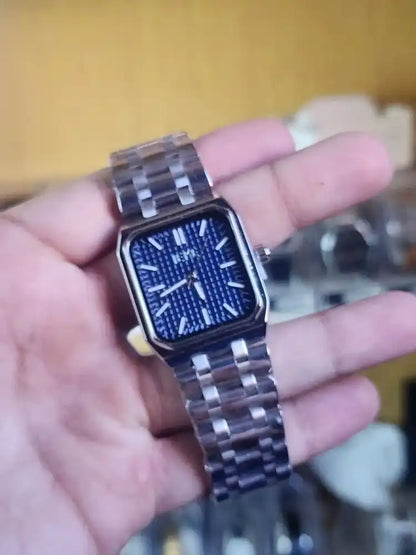 Ieke dumont blue dial