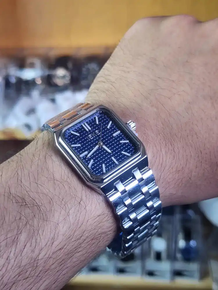Ieke dumont blue dial