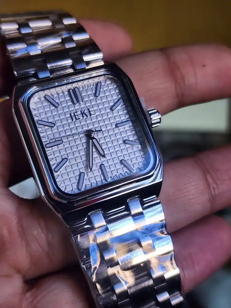 Ieke dumont white dial
