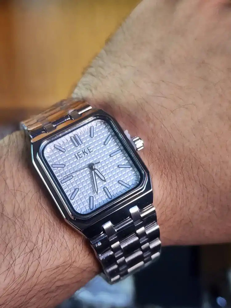 Ieke dumont white dial