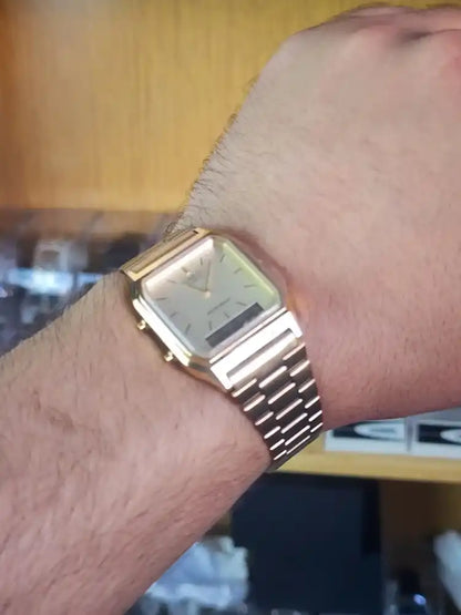 Casio AQ230 gold