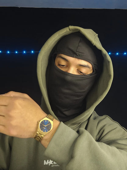 EXTRI full gold dark sea blue dial