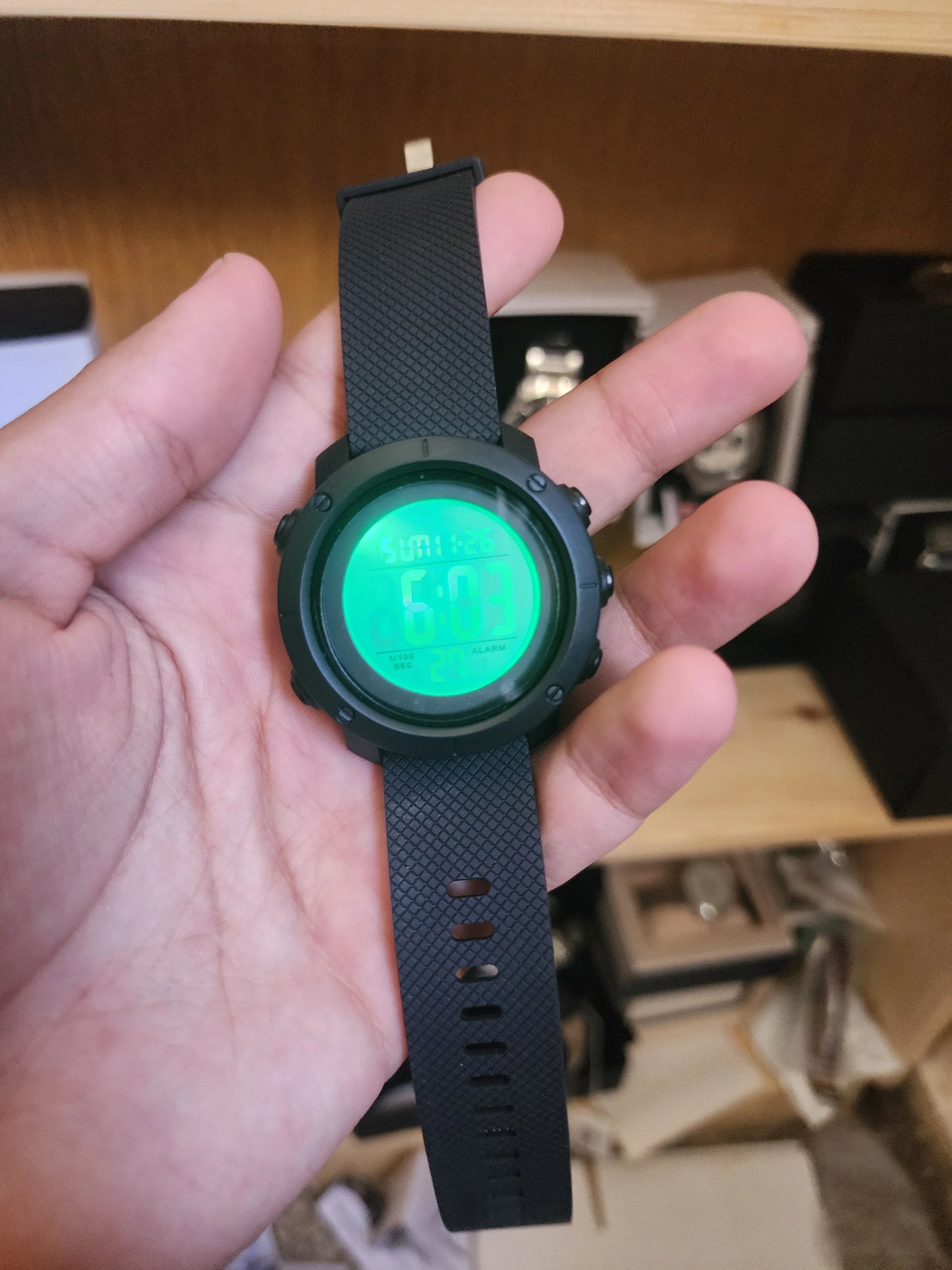 Skmei fight black