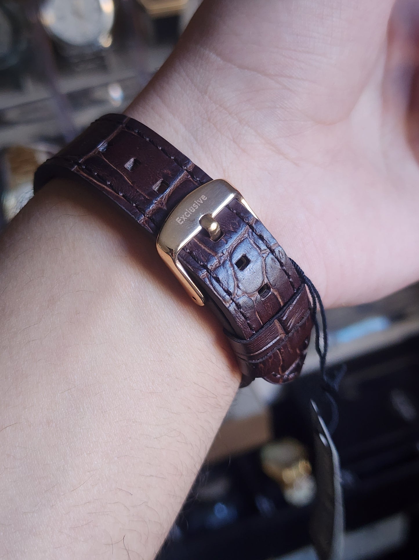 DANIEL KLEIN genuine leather